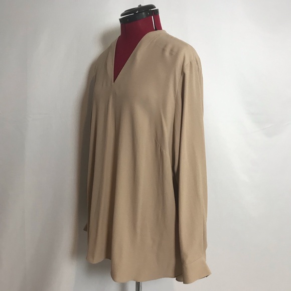 Eileen Fisher Tan Blouse - Picture 4 of 16